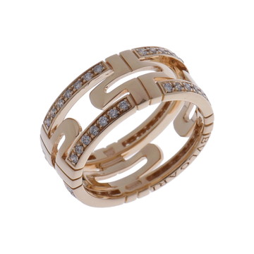 ブルガリ パレンテシ リング #50 ゴールド K18イエローゴールド YG レディース ジュエリー 【中古】【jewelry】