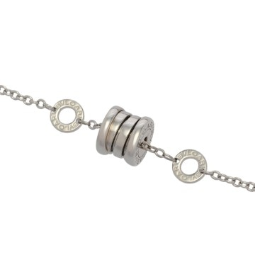 ブルガリ B.ZERO1 エレメント ブレスレット シルバー K18ホワイトゴールド WG ユニセックス ジュエリー 【中古】【jewelry】