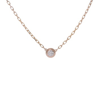 カルティエ ダムール ネックレス SM イエロー CRB7215700 K18イエローゴールド YG レディース ジュエリー 【中古】【jewelry】