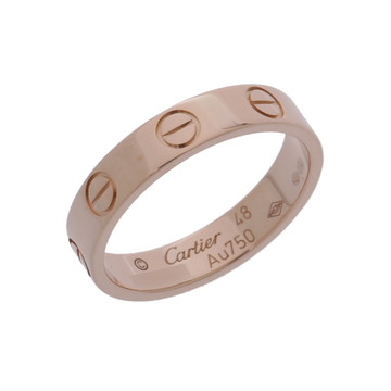 カルティエ ミニラブリング #48 ゴールド K18ピンクゴールド PG レディース ジュエリー 【中古】【jewelry】