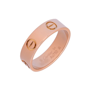 カルティエ ラブリング #54 ピンク K18ピンクゴールド PG レディース ジュエリー 【中古】【jewelry】