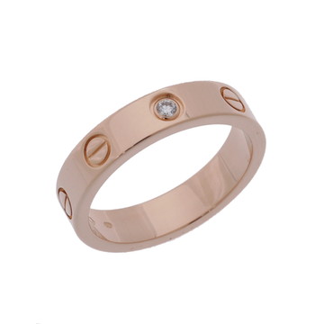 カルティエ ミニラブリング #49 1PD ゴールド K18ピンクゴールド PG レディース ジュエリー 【中古】【jewelry】