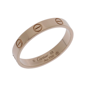 カルティエ ミニラブリング #58 ゴールド K18イエローゴールド YG レディース ジュエリー 【中古】【jewelry】
