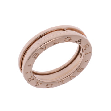 ブルガリ B-ZERO1 リング XS #49 ゴールド K18ピンクゴールド PG レディース ジュエリー 【中古】【jewelry】