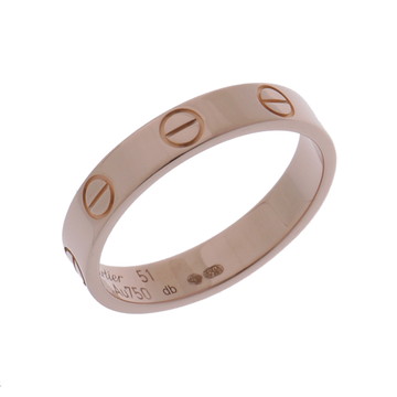 カルティエ ミニラブリング #51 ゴールド K18ピンクゴールド PG レディース ジュエリー 【中古】【jewelry】