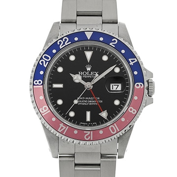 ロレックス GMTマスター 16700 ブラック メンズ 時計 【中古】【wristwatch】