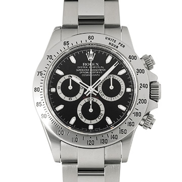ロレックス コスモグラフ デイトナ 116520 ブラック メンズ 時計 【中古】【wristwatch】