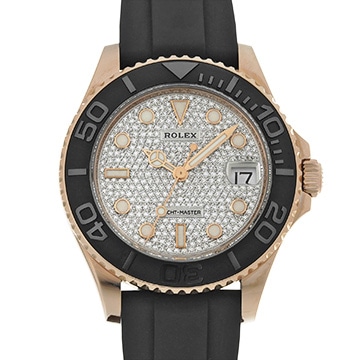ロレックス ヨットマスター 37 268655 パヴェダイヤモンド ユニセックス 時計 【中古】【wristwatch】