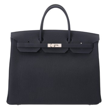 エルメス バーキン 40 ブルーニュイ トゴ ユニセックス バッグ 【中古】【bag】