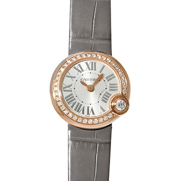 カルティエ バロン ブラン ドゥ カルティエ 26mm WJBL0006 シルバー レディース 時計 【中古】【wristwatch】