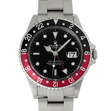 ロレックス GMTマスターII 16710 ブラック メンズ 時計 【中古】【wristwatch】