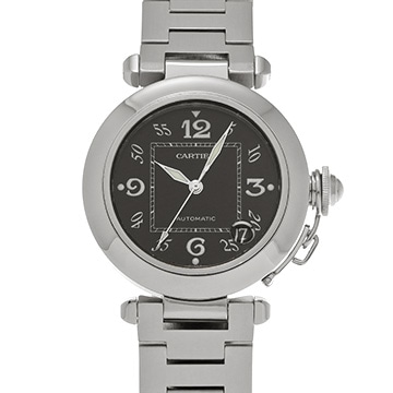 カルティエ パシャC W31043M7 ブラック ユニセックス 時計 【中古】【wristwatch】