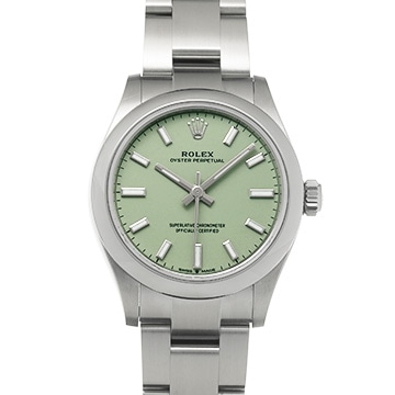ロレックス オイスターパーペチュアル 31 277200 ピスタチオ ユニセックス 時計 【中古】【wristwatch】