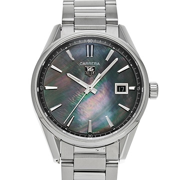 タグ ホイヤー カレラ キャリバー5 日本限定 WAR211F.BA0782 ブラックシェル メンズ 時計 【中古】【wristwatch】