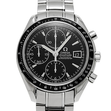 オメガ スピードマスター デイト 3210.50 ブラック メンズ 時計 【中古】【wristwatch】