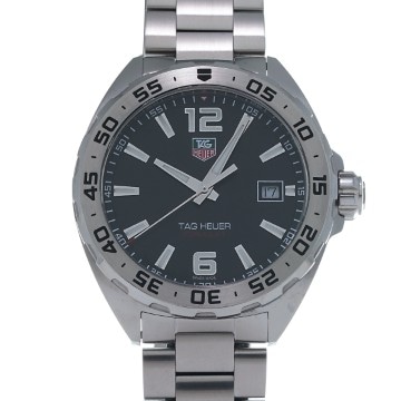 タグ ホイヤー フォーミュラ1 クォーツ WAZ1112.BA0875 ブラック メンズ 時計 【中古】【wristwatch】