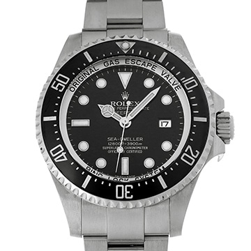 ロレックス シードゥエラー ディープシー 116660 ブラック メンズ 時計 【中古】【wristwatch】