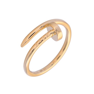 カルティエ ジュストアンクル リング #51 ピンク K18ピンクゴールド PG レディース ジュエリー 【中古】【jewelry】