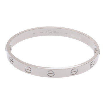 カルティエ ラブブレスレット #16 旧型 シルバー K18ホワイトゴールド WG レディース ジュエリー 【中古】【jewelry】
