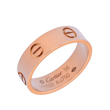 カルティエ ラブリング #56 ピンク K18ピンクゴールド PG レディース ジュエリー 【中古】【jewelry】