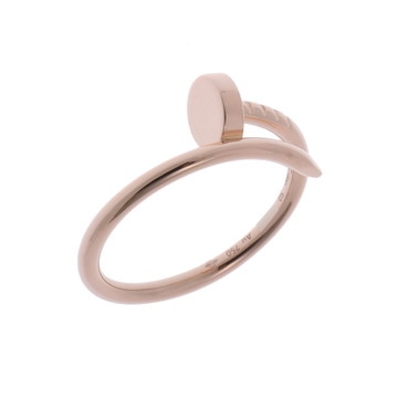 カルティエ ジュストアンクルリング SM #50 ゴールド K18ピンクゴールド PG レディース ジュエリー 【中古】【jewelry】