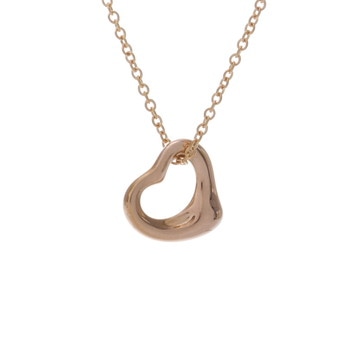 ティファニー オープンハートネックレス 11MM ゴールド K18ピンクゴールド PG レディース ジュエリー 【中古】【jewelry】