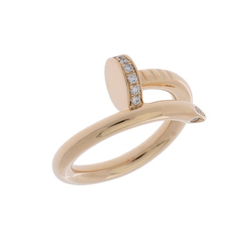 カルティエ ジュストアンクル リング #49 ゴールド CRB4216949 K18イエローゴールド YG レディース ジュエリー 【中古】【jewelry】
