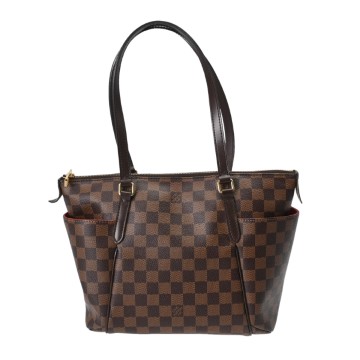 ルイ ヴィトン ダミエ トータリーPM 新型 エベヌ N41282 ダミエキャンバス レディース バッグ 【中古】【bag】
