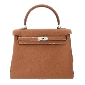 エルメス ケリー25 内縫い ゴールド トゴ レディース バッグ 【新品】【bag】