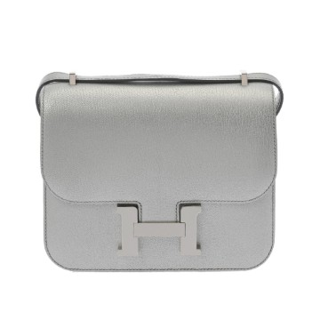 エルメス コンスタンス3 18 ミロワール アルジャン シェーブルシャムキラ レディース バッグ 【新品】【bag】