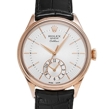 ロレックス チェリーニ デュアルタイム 50525 シルバー メンズ 時計 【中古】【wristwatch】