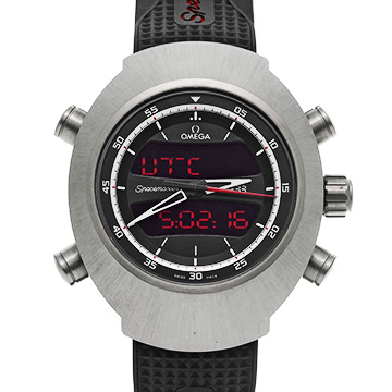 オメガ スピードマスター スペースマスター Z-33 325.92.43.79.01.001 ブラック メンズ 時計 【中古】【wristwatch】