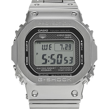 カシオ G-SHOCK GMW-B5000シリーズ GMW-B5000D-1JF ブラック メンズ 時計 【中古】【wristwatch】