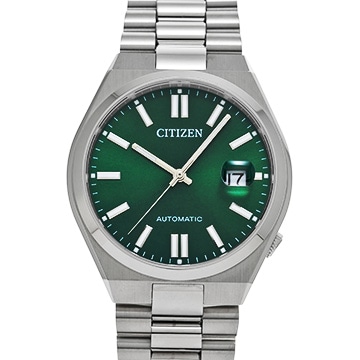 シチズン ツヨサ コレクション NJ0150-81X グリーン メンズ 時計 【中古】【wristwatch】