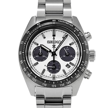 セイコー プロスペックス スピードタイマー SBDL085 ホワイト/ブラック メンズ 時計 【中古】【wristwatch】