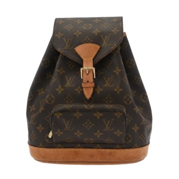ルイ ヴィトン モノグラム モンスリ MM ブラウン M51136 モノグラムキャンバス レディース バッグ 【中古】【bag】