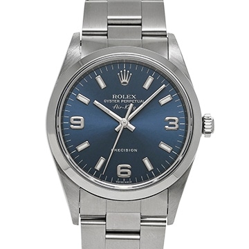 ロレックス エアキング 14000 ブルー メンズ 時計 【中古】【wristwatch】