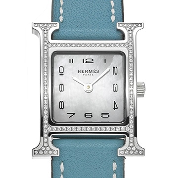 エルメス Hウォッチ HH1.235 ホワイトシェル レディース 時計 【中古】【wristwatch】