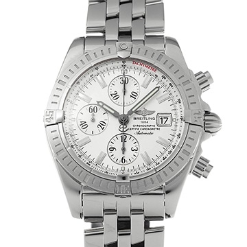 ブライトリング クロノマット エボリューション A156G69PA シルバー メンズ 時計 【中古】【wristwatch】