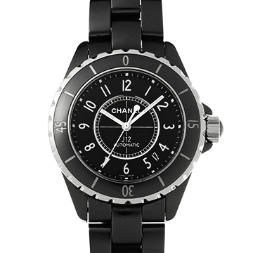 シャネル J12 38MM H0685 ブラックラッカー メンズ 時計 【中古】【wristwatch】
