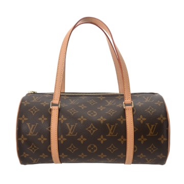 ルイ ヴィトン モノグラム パピヨン 30 ブラウン M51385 モノグラムキャンバス レディース バッグ 【中古】【bag】