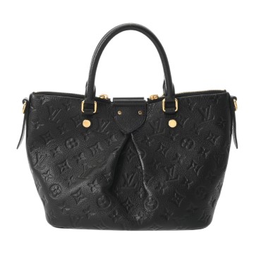 ルイ ヴィトン モノグラムアンプラント マザリーヌ PM ノワール M58639 レザー レディース バッグ 【中古】【bag】