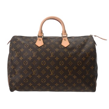 ルイ ヴィトン モノグラム スピーディ 40 ブラウン M41522 モノグラムキャンバス レディース バッグ 【中古】【bag】