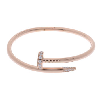 カルティエ ジュストアンクル ブレスレット #15 ゴールド K18ピンクゴールド PG レディース ジュエリー 【中古】【jewelry】