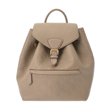 ルイ ヴィトン モノグラムアンプラント モンスリ PM トゥルトレール M45410 レザー レディース バッグ 【中古】【bag】
