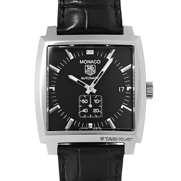 タグ ホイヤー モナコ キャリバー6 WW2110 ブラック ユニセックス 時計 【中古】【wristwatch】