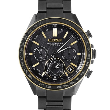 シチズン アテッサ CC4078-51E ブラック メンズ 時計 【中古】【wristwatch】