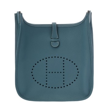 エルメス エヴリン3 PM ニューブルージーン トリヨンクレマンス レディース バッグ 【中古】【bag】