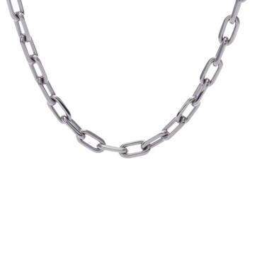 カルティエ スパルタカス ネックレス シルバー B7006400 K18ホワイトゴールド WG レディース ジュエリー 【中古】【jewelry】