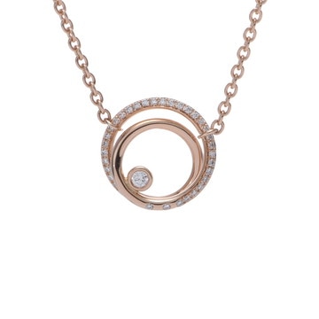 エルメス ヴェルティージュ ネックレス ゴールド K18ピンクゴールド PG レディース ジュエリー 【中古】【jewelry】